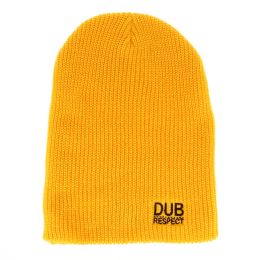  Zimní čepice beanie Dub respect | žlutá