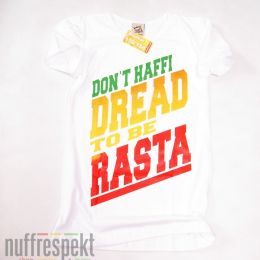 Dětské tričko dívčí Don't Haffi Dread To Be Rasta - Nuff Respekt Kids