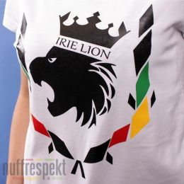  Dámské tričko-bílé - Irie Lion