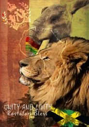 Plakát Unity & Livity | Rastafari Bless - P201601