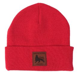 Zimní čepice brand lion | červená