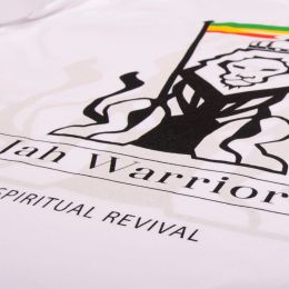 Tričko Jah Warrior Spiritual Revival | bílé