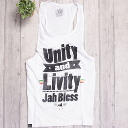 Tank top Unity and Livity Jah Bless OUTLET