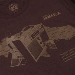 Dásmké tričko Radio Jam Nuff Respect Jamaica