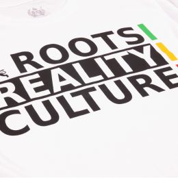 Tričko Roots Reality Culture | bílé