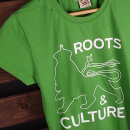 Dámské tričko Roots & Culture | zelené