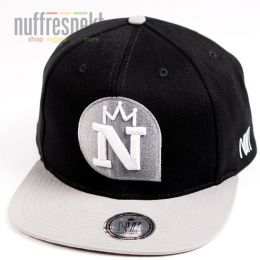 Kšiltovka Snapback Nuff Wear - Black & Gray