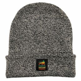 Zimní čepice beanie  Roots Rockin' Raspect | šedý melanž