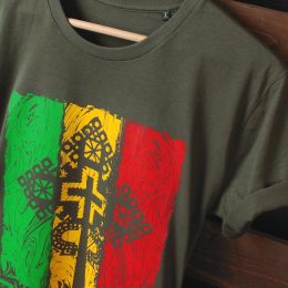 Tričko Zion Gate Jah Light - khaki | Organic Cotton